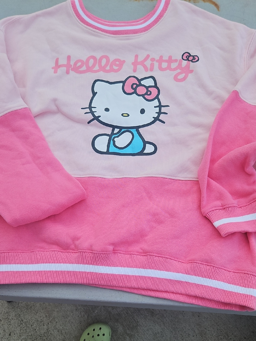 Hello Kitty Pink Crewneck Sweatshirt